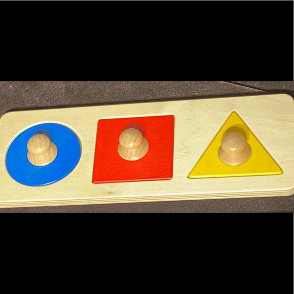 Authentic Monti Kids Multi-Shape Puzzle - Picture 3 of 8